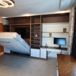 Murphy Wall Bed with Shelves