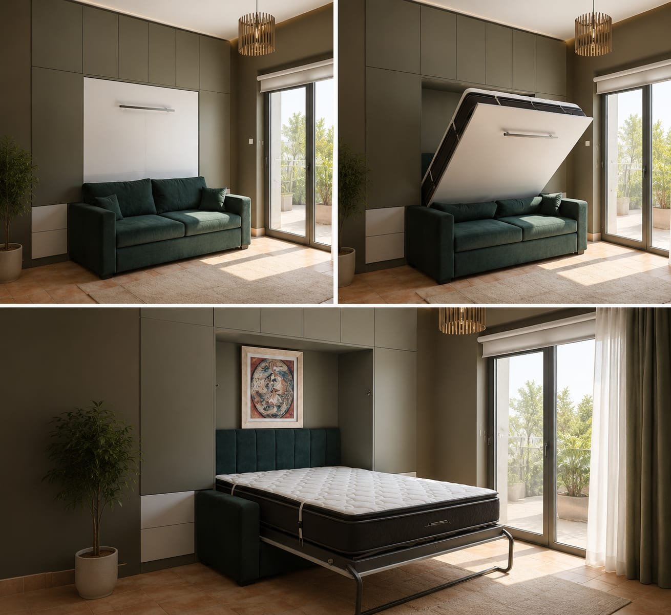 Murphy Bed with sofa